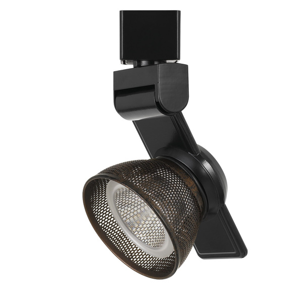 Cal Lighting 12W Dimmable Integrated Led Track Fixture, 750 Lumen, 90 Cri HT-999BK-MESHRU